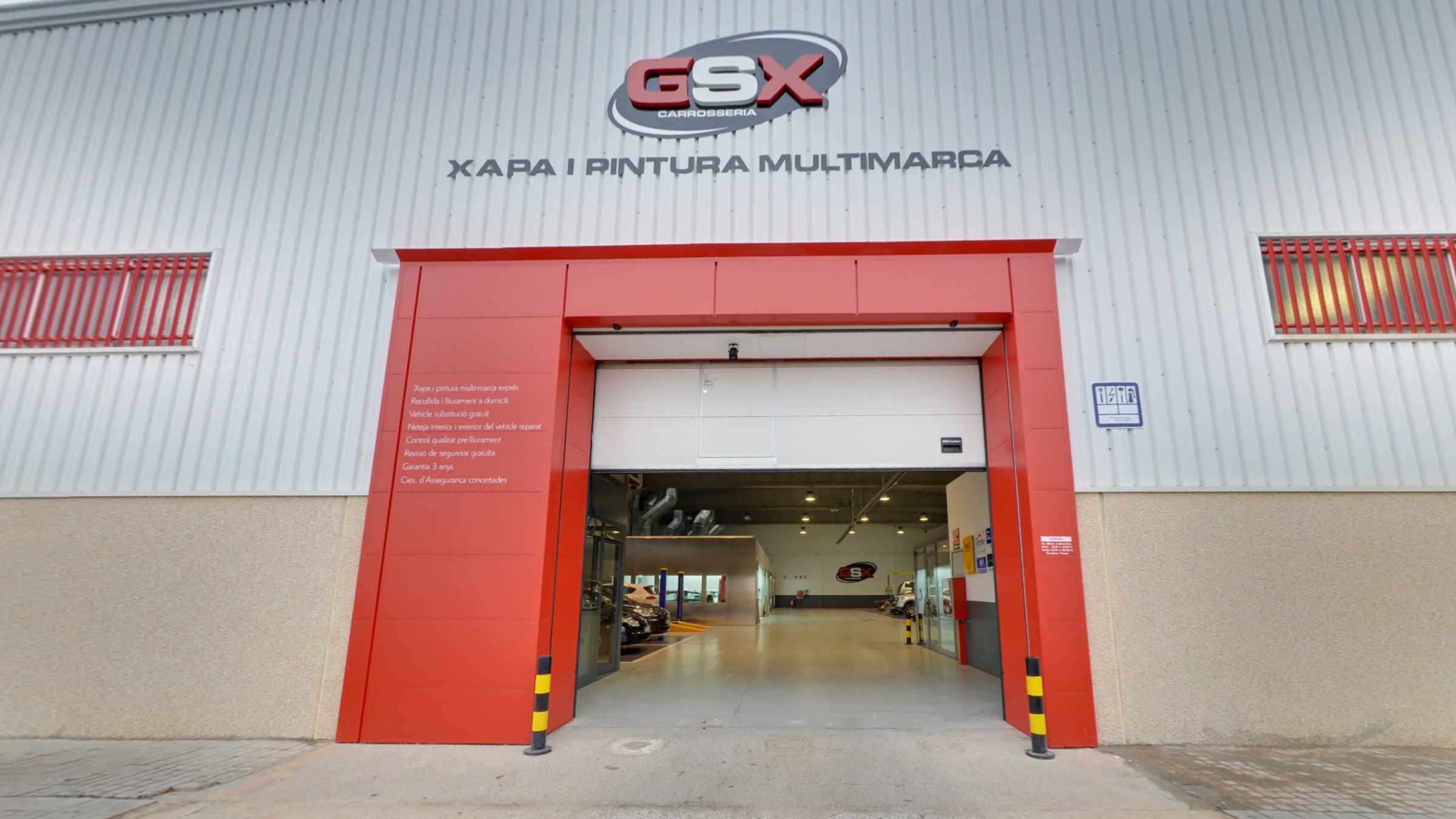 Façana GSX Carrosseria - Taller de xapa i pintura Façana GSX Carrosseria - Taller de xapa i pintura